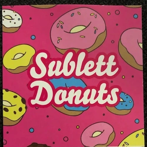 Sublett Doughnuts brand artwork