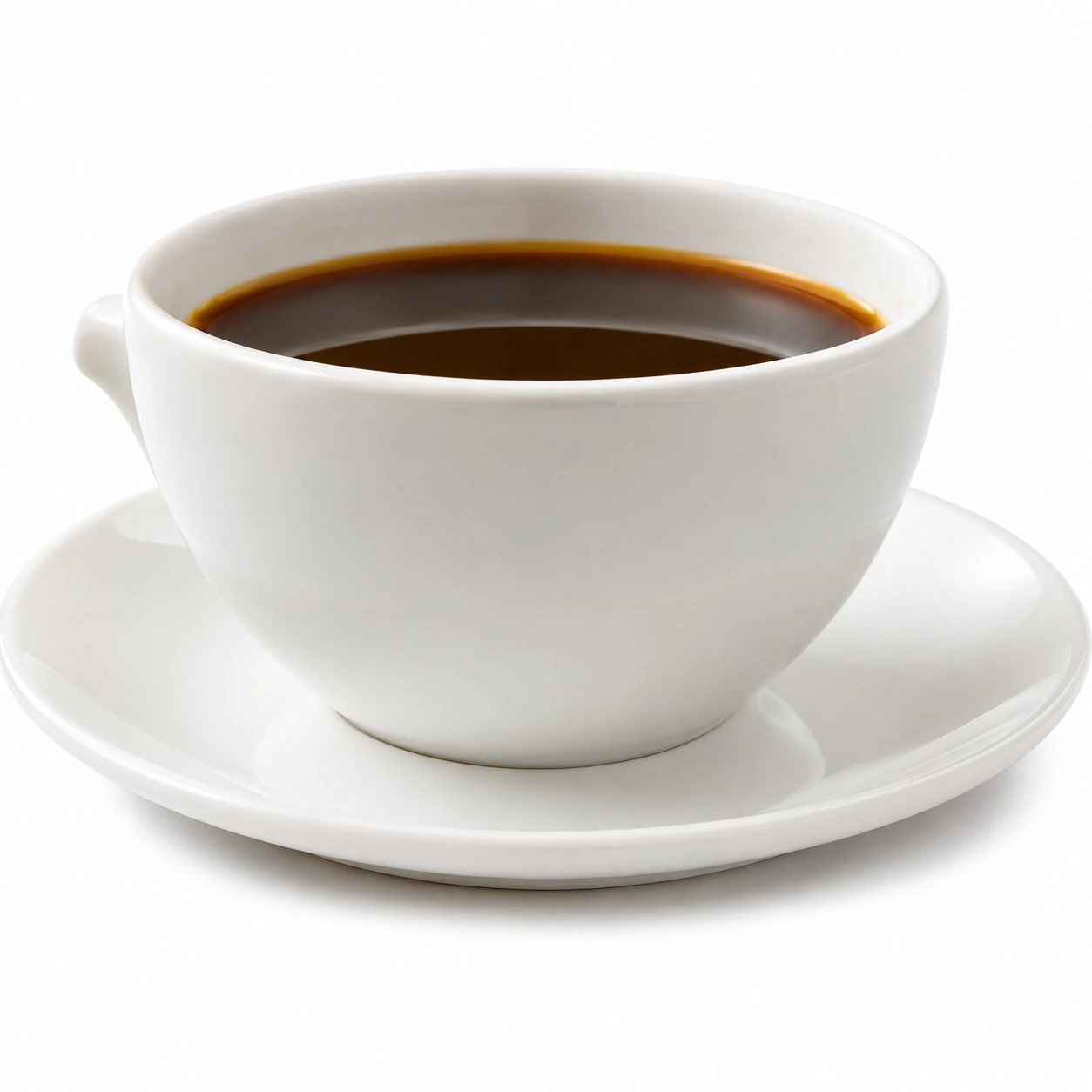 Fresh brewed coffee